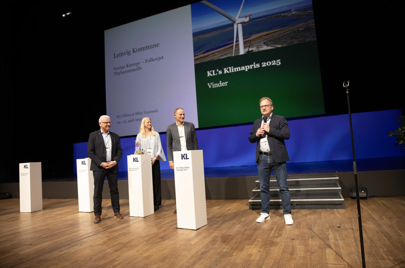Billede fra Lemvig Kommune, der vandt KL's Klimapris 2025