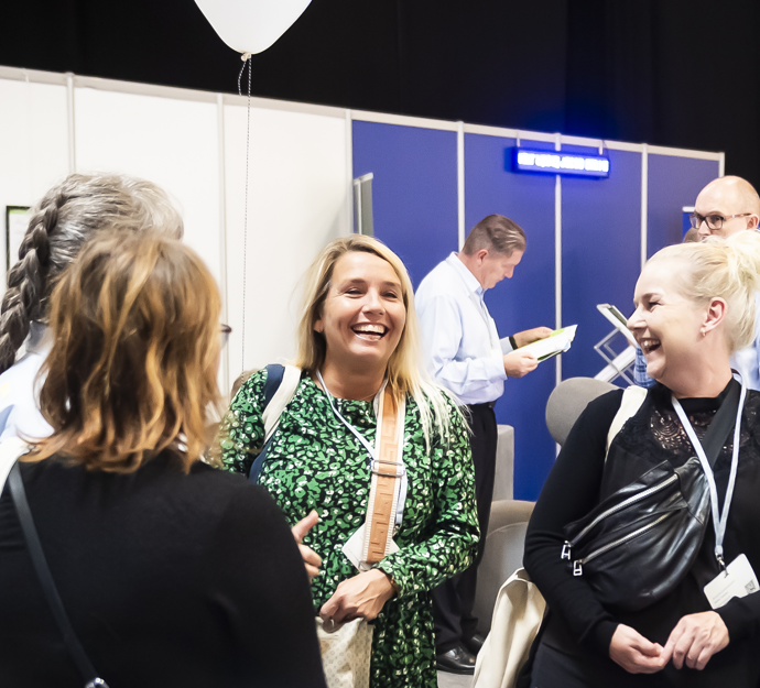 Besøgende på Digitaliseringsmessen 2023 i Odense Congress Center