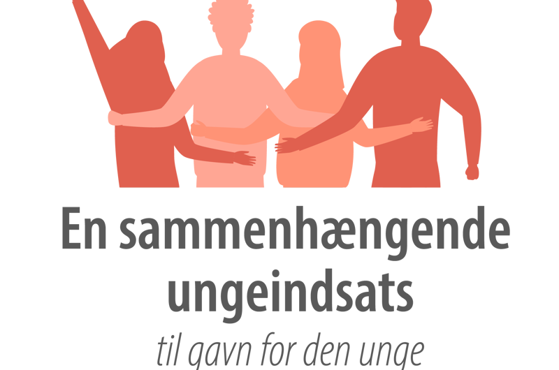 Logo for "En sammenhængende ungeindsats"